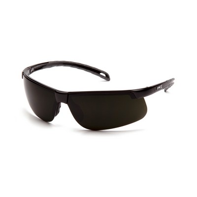 Ever-Lite Safety Glasses, Black Frame with IR filter Lens