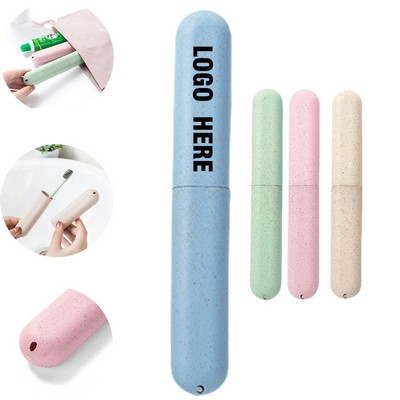 Wheat Straw Toothbrush Case