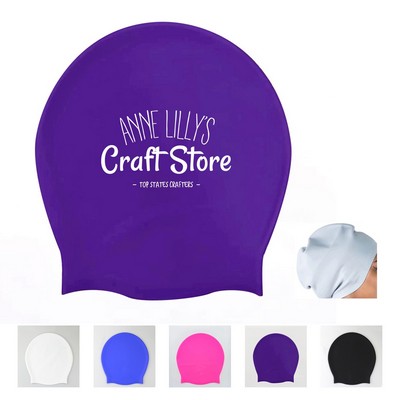 Extra Large Silicone Swim Cap
