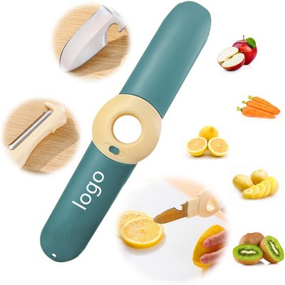 5-in-1 Stainless Steel Dual Head Fruit Peeler