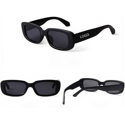 Rectangle Sunglasses Women Retro Fashion Narrow Square Frame