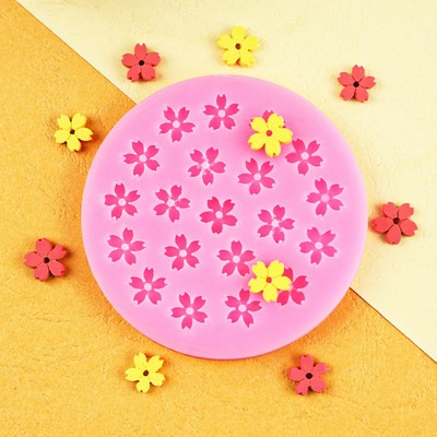 Mini Cherry Blossom Shaped Cake Molds
