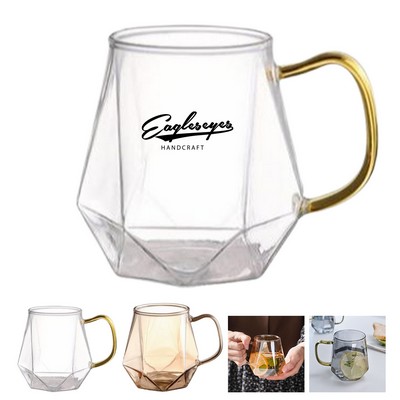 12 oz Borosilicate Glass Mug