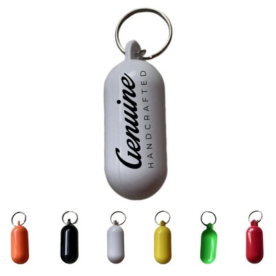 Capsule Shaped Keychain