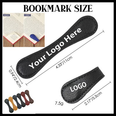 Leather Magnetic Bookmarks