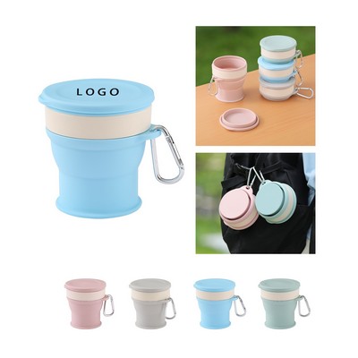 Portable Silicone Collapsible Cup 8 Oz