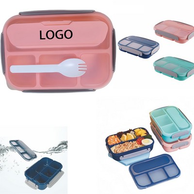 4 Compartment Portable Lunch Box