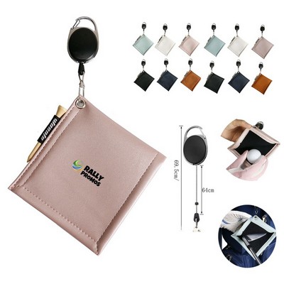 Portable Golf Ball Club Cleaner Towel