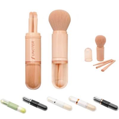 4 - in - 1 Mini Portable Makeup Brush Set