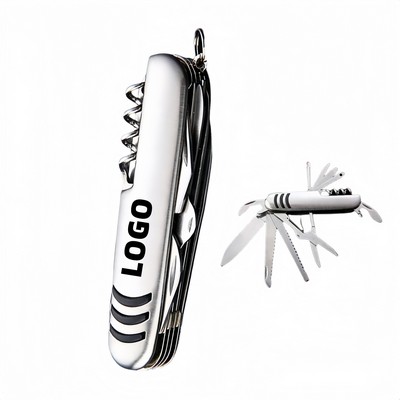 11 In 1 Stainless Steel Multi Functional Folding Knife