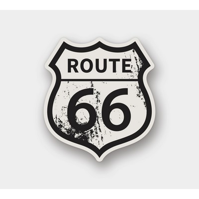 Permanent Outdoor Sticker - 5 to 6 Square Inches