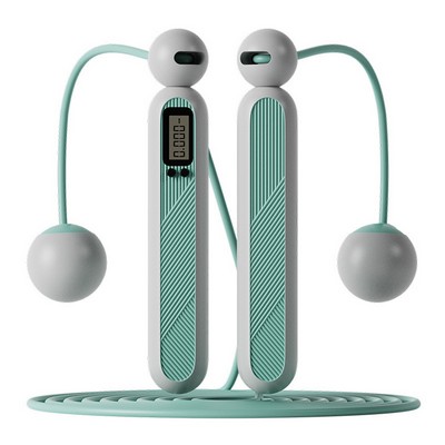 Fitness Skipping Rope with Silicone Comfortable Grips