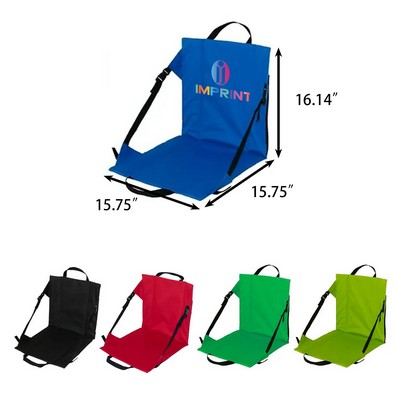 Single-Shoulder Seat Cushion for Stadiums