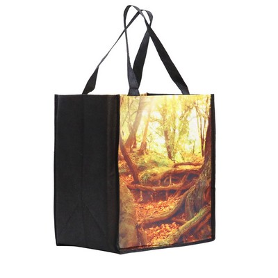 Full Color Tote Bag with 8" Gusset (12" W x 13" H x 8")