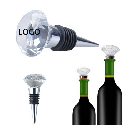 Luxury Crystal Diamond Wine Stopper