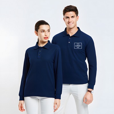 Long Sleeved Polo Shirt