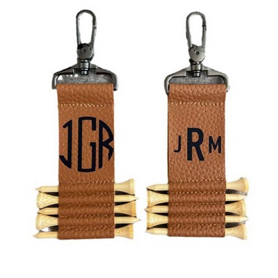 PU Leather Golf Tee Holder