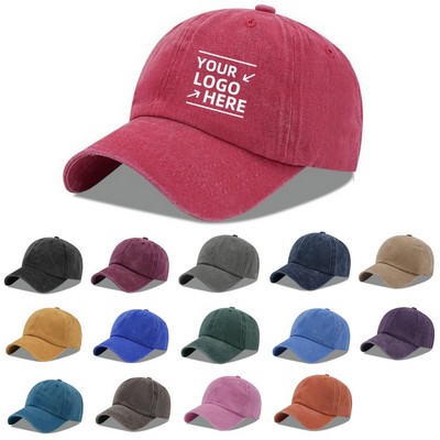 Adjustable Original Classic Low Profile Cotton Hat
