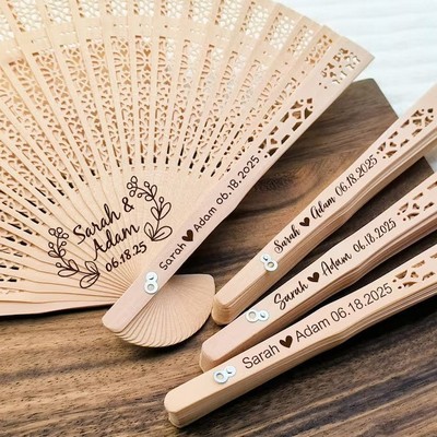 8" Fragrant wood fan