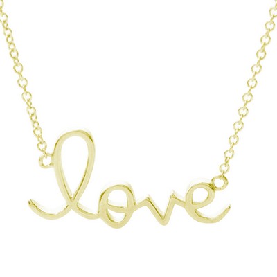Jilco Inc Love Necklace - Yellow Gold