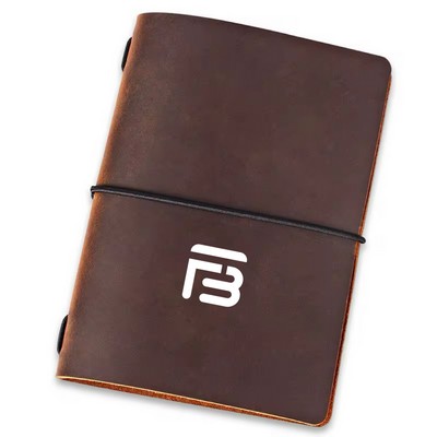 Personalized Refillable Leather Journal