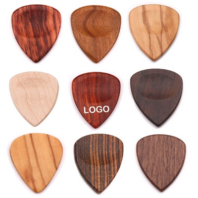 Wooden Guitar Pick