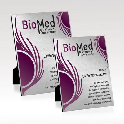 Finesse Aluminum Plaque 8x10"