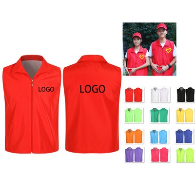 Activity Event Volunteer Supermarket Vest