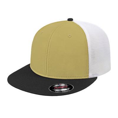 Performance Sports Fitted Trucker Mesh Back Cap