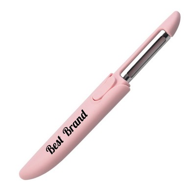 Dual - Function Stainless Steel Fruit & Vegetable Peeler Knife