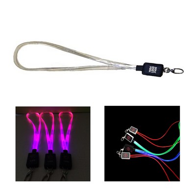 TPU LED Lanyard Badge Holder