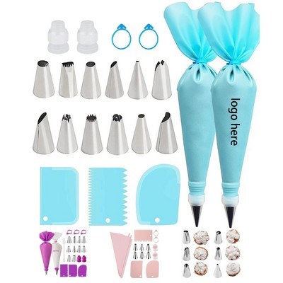 Piping Bags And Tips Set