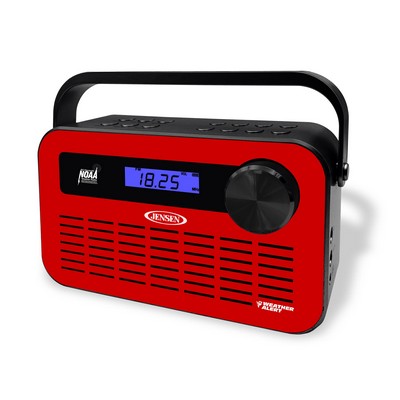Jensen Audio Portable Digital Am/Fm Weather Radio w/Weather Alert
