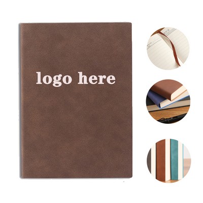 A5 Soft-Leather Business Office Notebook
