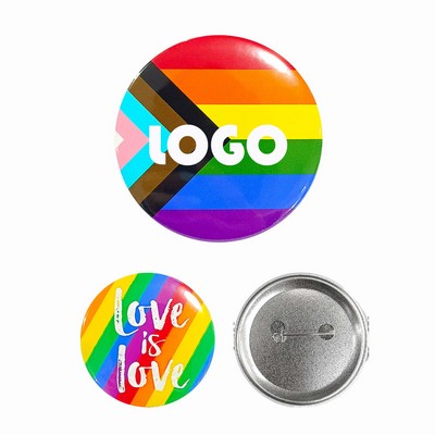 Customizable Rainbow Pins Metal Badges
