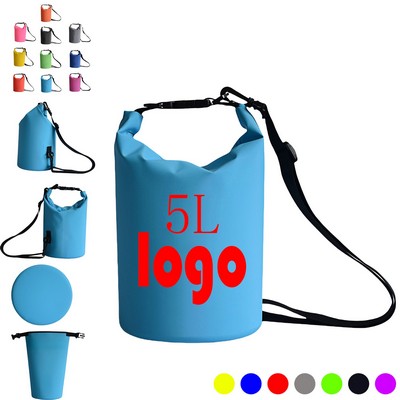 5L PVC Waterproof Dry Bags Tube Bags