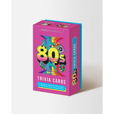 80s Trivia Card Game - Fun Adult Party Game