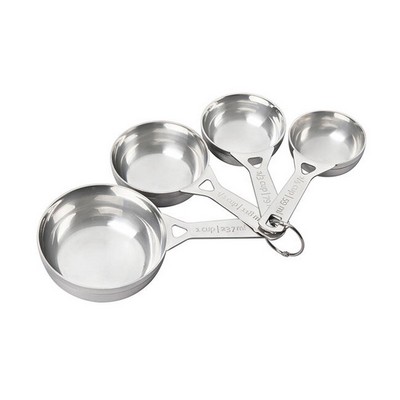 Le Creuset 4Pc Stainless Steel Measuring Cup Set