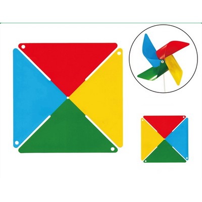 8.6" PP Pinwheels with Conventional Blade Color