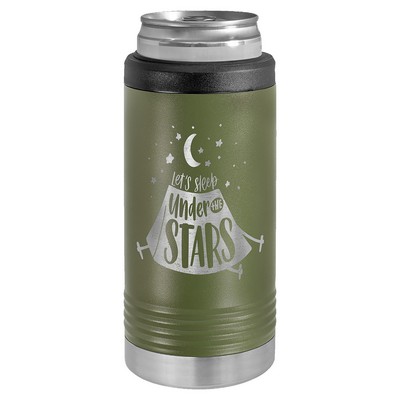 12 oz Polar Camel Insulated Slim Beverage Holder Laser Engraved