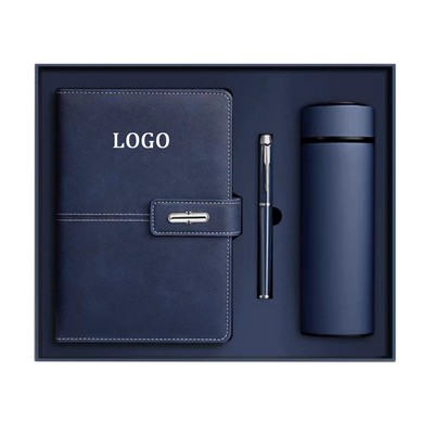 Business Gift of Insulated Tumbler and Notebook Set