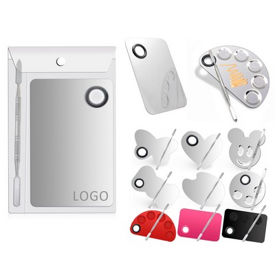 Stainless Steel Makeup Mixing Palette