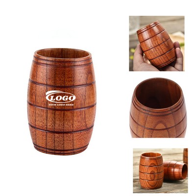 Restokki Jujube Wood Cup Beer Mug Teacup