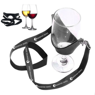 Wine Glass Lanyard Holder