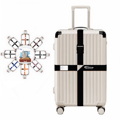Anti Burst Cross Buckle Luggage Strap for Suitcases