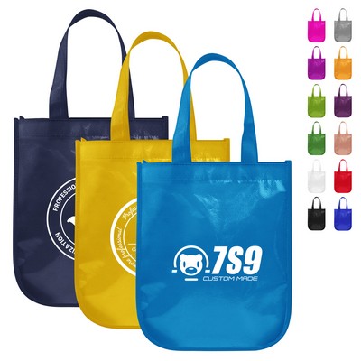 Customizable Rounded Corner Laminated Non-Woven Bag