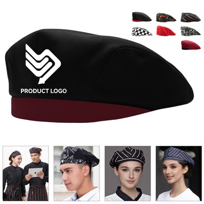 Cotton Chef Hat Beret Hat