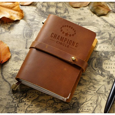 Hendricks Leather Notebook Journal Medium