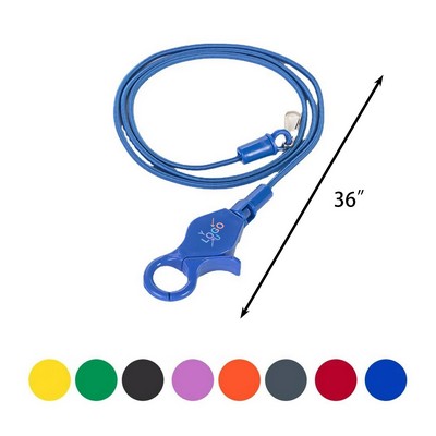 Casino Bungee Lanyard With Claw Hook