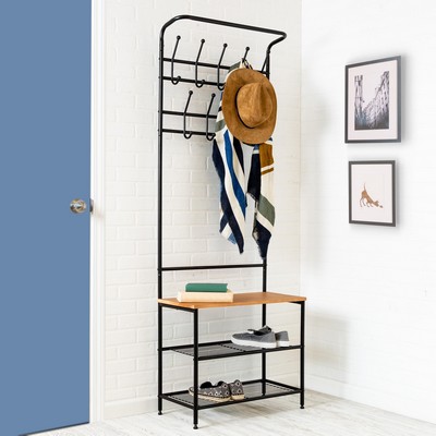 Honey-Can-Do Entryway Rack & Shoe Organizer